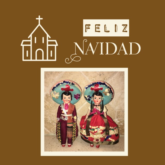 Feliz Navidad Cartes de voeux de Noël (Créateur téléchargé)