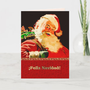 Feliz Navidad. Christmas Cards in Spanish