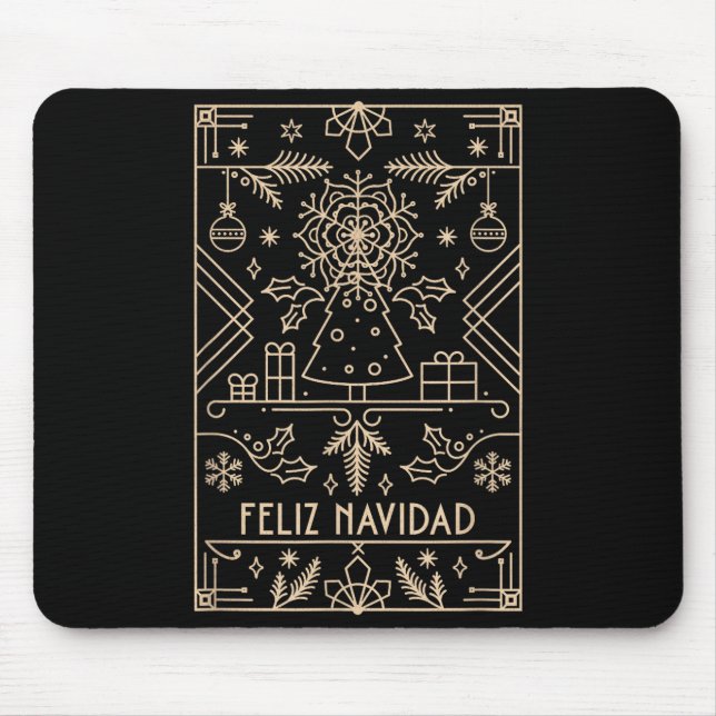 Feliz Navidad, Christmas  Mouse Pad (Front)
