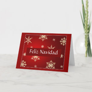 Feliz Navidad Customizable Holiday Card