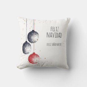 Feliz Navidad, Feliz Año Nuevo Throw Pillow