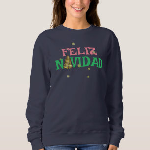 Feliz Navidad Femmes Sweatshirts de Noël