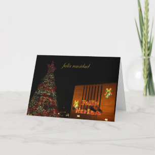feliz navidad holiday card