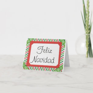 Feliz Navidad Cards, Greeting Cards &amp; More | Zazzle CA