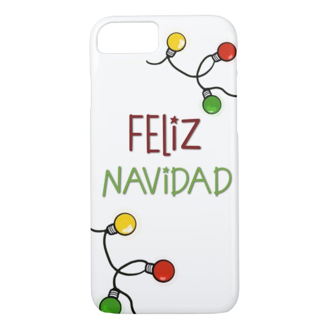 Feliz Navidad iPhone Case (Back)