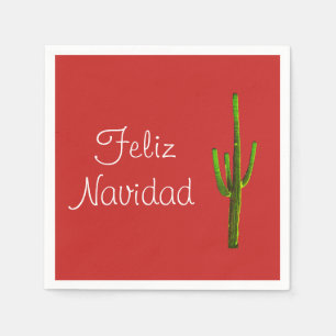 Feliz Navidad Napkin