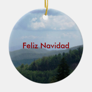Feliz Navidad Ornament