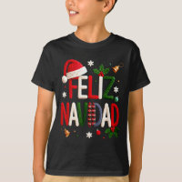 Feliz Navidad Pajamas Spanish Mexican Christmas Bo