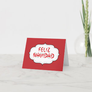 Feliz Navidad Red Chile Pepper Holiday Card