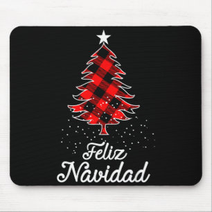 Feliz Navidad Shirts Family - Christmas Trees Buff Mouse Pad