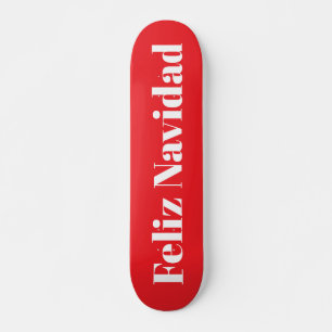 Feliz Navidad Skateboard