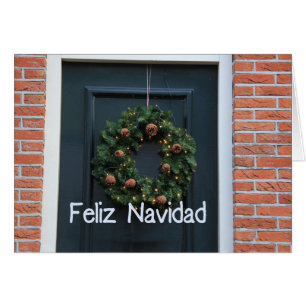 Feliz Navidad Spanish Christmas Card
