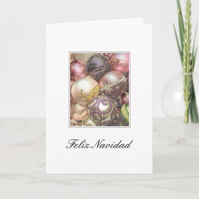 Feliz Navidad - spanish christmas card (Front)