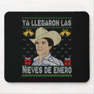 Feliz Navidad Spanish Las Nieves De Enero El Del C Mouse Pad