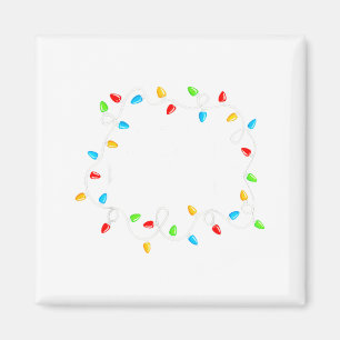 Feliz Navidad Spanish Mexican Christmas Xmas Light Magnet