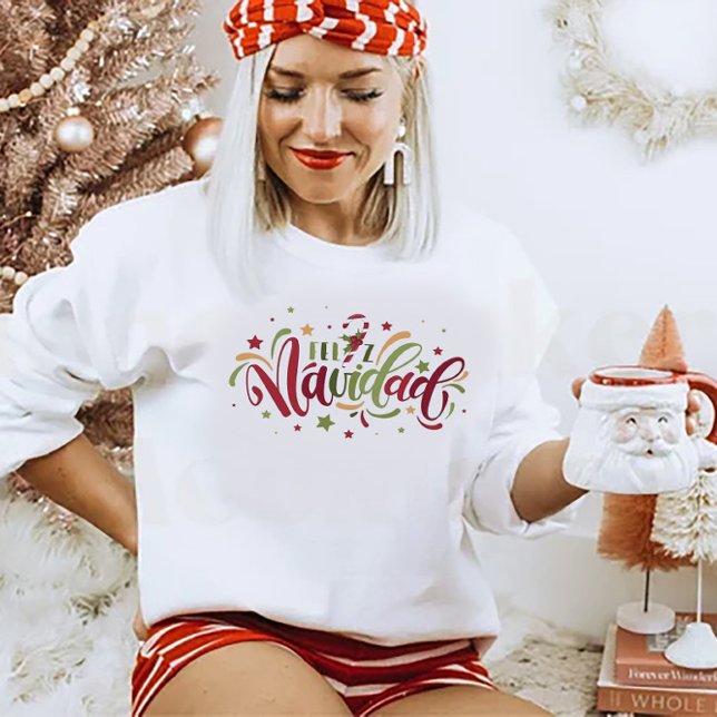 Feliz Navidad Sweatshirt (Creator Uploaded)