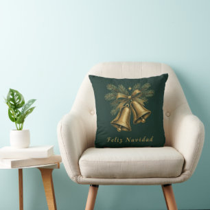 Feliz Navidad Throw Pillow