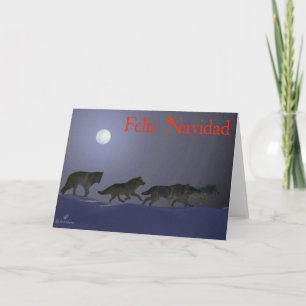 Feliz Navidad - Wolfpack Holiday Card