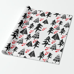 feliz navidad wrapping paper