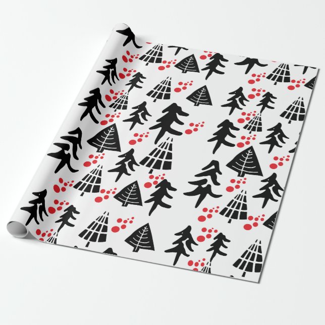 feliz navidad wrapping paper (Unrolled)