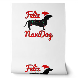 Feliz Navidog Dachshund Christmas Wallpaper