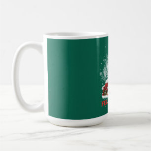 Feliz Navidog Saint Bernard Christmas Dog Lovers Coffee Mug