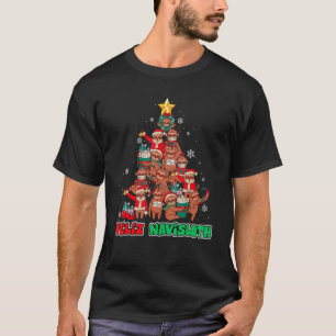 Feliz Navisloth Feliz Navidad Christmas Sloth T-Shirt