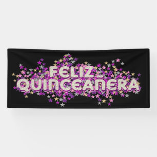 Feliz Quinceanera  Banner
