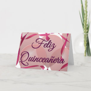 Feliz Quinceañera - Happy 15th Birthday Invitation