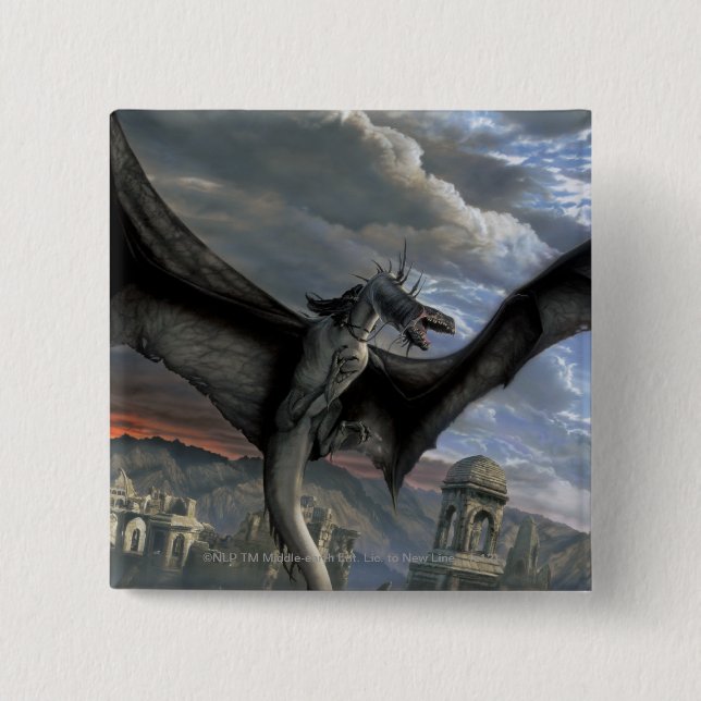 Fell Beast 2 Inch Square Button (Front)