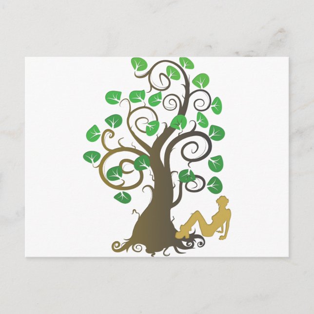 Fell from the Family Tree Postcard (Front)