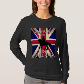 Fell Pony Shirt: "Keep Calm and Ride A Fell Pony" T-Shirt