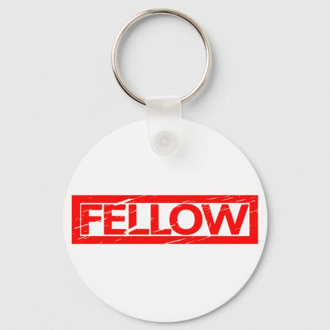 Fellow Stamp Keychain (Front)