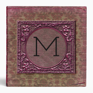 Fellowsbey Austin Edition Victorian Monogram Binder