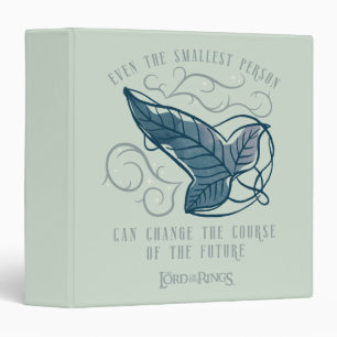 Fellowship Elven Brooch Quote Graphic Binder