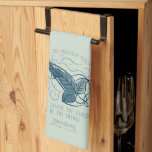 Fellowship Elven Brooch Quote Graphic Kitchen Towel<br><div class="desc">Celebrate the Fellowship with this elegant, Lord of the Rings™ Elven brooch design. Featuring a beautifully detailed leaf carried on swirling Elvish vines, the artwork symbolizes the connection between those entrusted with the protection of Middle-Earth™. The meaningful quote, “Even the smallest person can change the course of the future, ”...</div>