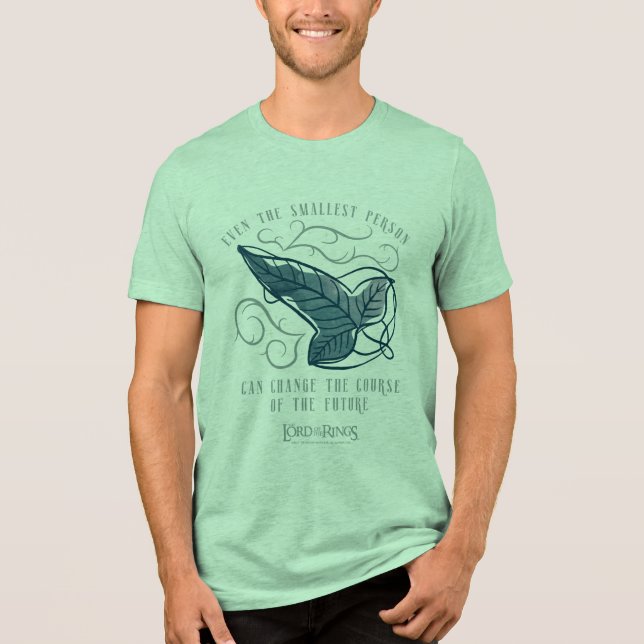 Fellowship Elven Brooch Quote Graphic Tri-Blend Shirt (Front)