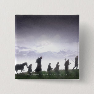 FELLOWSHIP OF THE RING™ 2 INCH SQUARE BUTTON