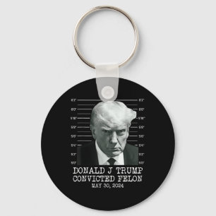 Felon Donald Trump Guilty Lock Him Up Trump Prison Keychain