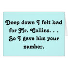 Felt Bad for Mr. Collins Funny Jane Austen