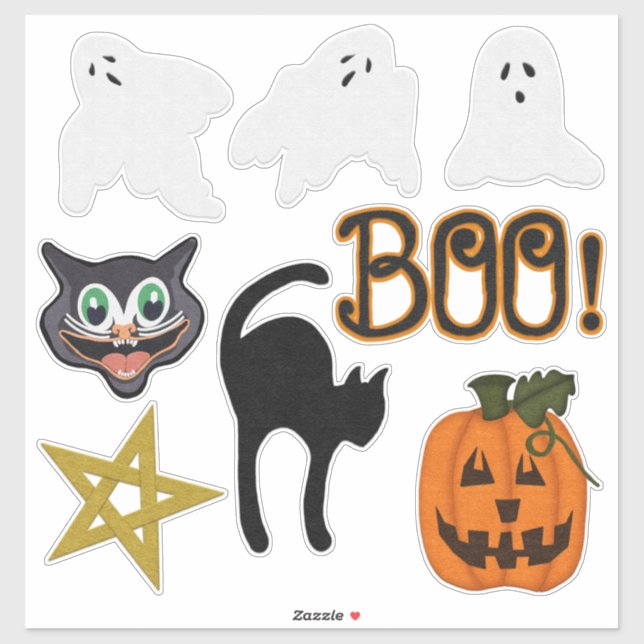 Felt Look Halloween Collection (Sheet)