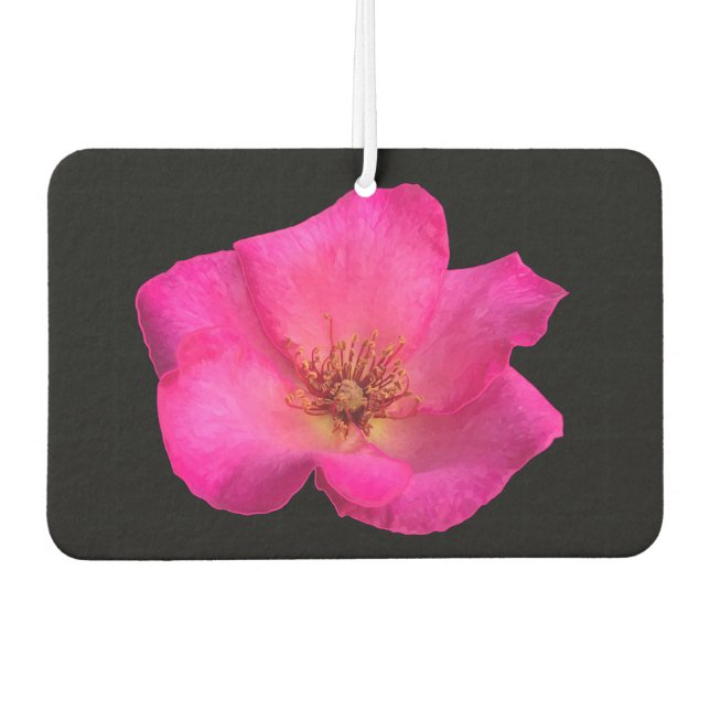 Felt pen Rose Air Freshener (Front)