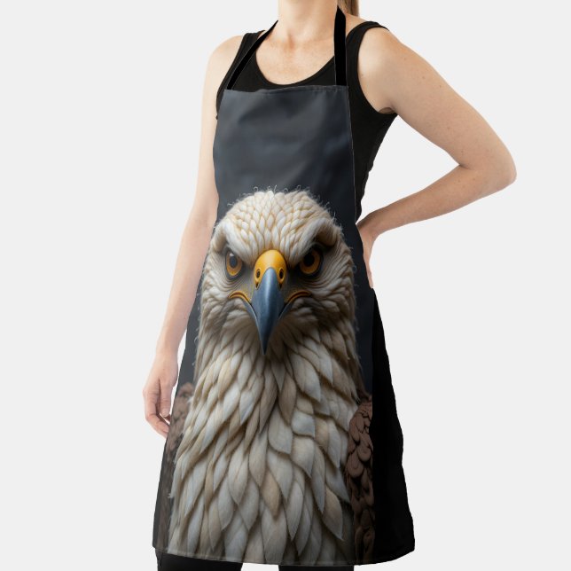 Felted Bird Portrait Apron (Insitu)