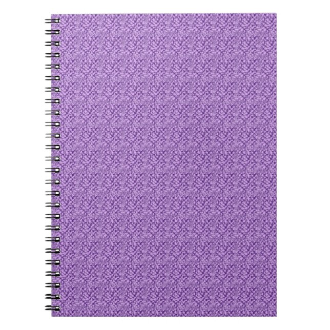 Felted Violet Notebook (Front)