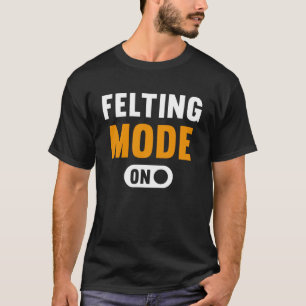 Felting Mode on T-Shirt