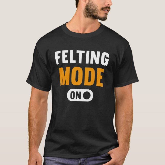 Felting Mode on T-Shirt (Front)