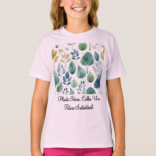 Fem Shirt Basic Youth Roots of the Future-3 (Front)