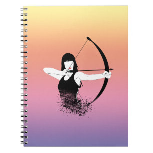 Female Archer Notebook