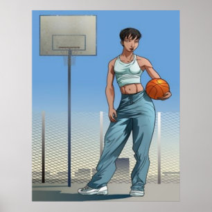 Female Baller Poster