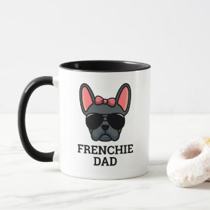 Female Blue French Bulldog Frenchie Dog Dad Mug